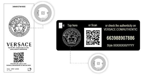 versace nfc tag not working|Versace authentication check.